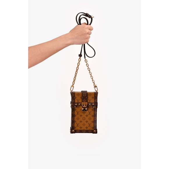 Louis Vuitton 2019 Monogram Reverse Pochette Trunk Crossbody with Strap - Picture 3 of 3